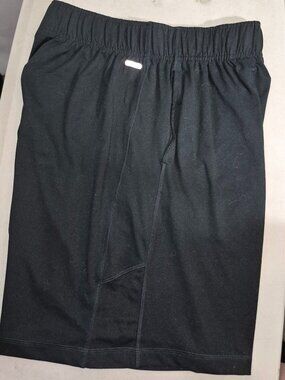 RBX Men's Athletic performance shorts, black, in size XL